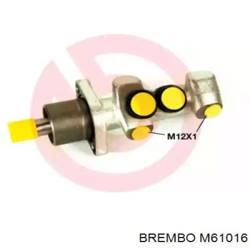 M61016 Brembo цилиндр тормозной главный
