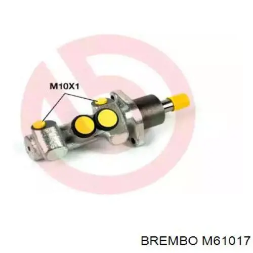 Цилиндр тормозной главный M61017 Brembo