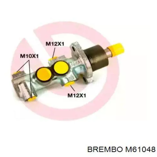 Цилиндр главный тормоза (гидротормозов) Brembo M61048 цена, от 61.20 USD