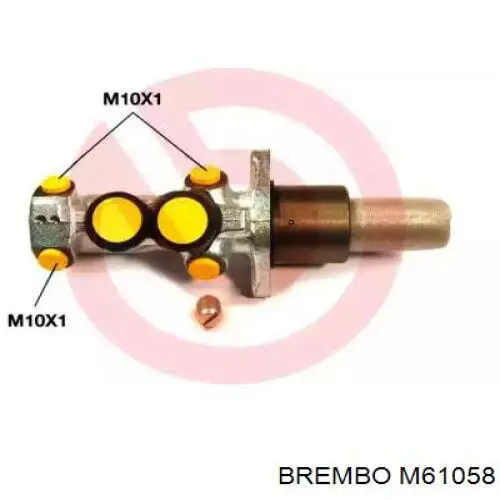 Цилиндр тормозной главный M61058 Brembo