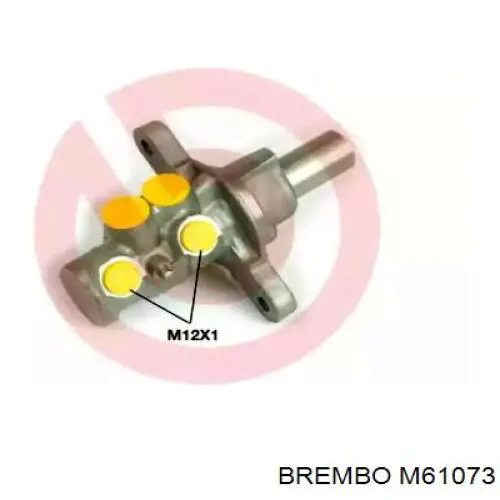 Цилиндр тормозной главный M61073 Brembo