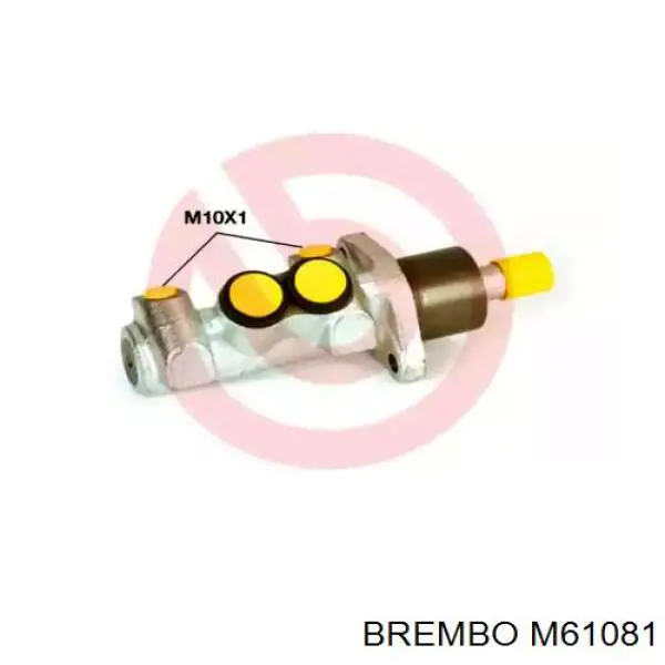 Цилиндр тормозной главный M61081 Brembo