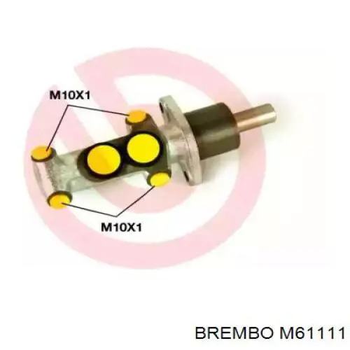 Цилиндр тормозной главный M61111 Brembo