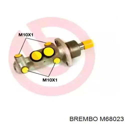 Цилиндр тормозной главный M68023 Brembo