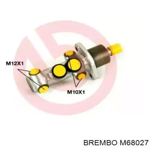 Цилиндр тормозной главный M68027 Brembo