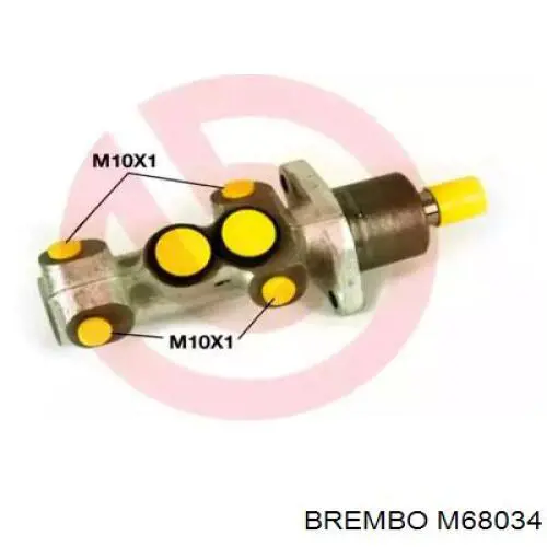 Цилиндр тормозной главный M68034 Brembo