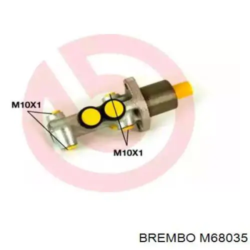 Цилиндр тормозной главный M68035 Brembo