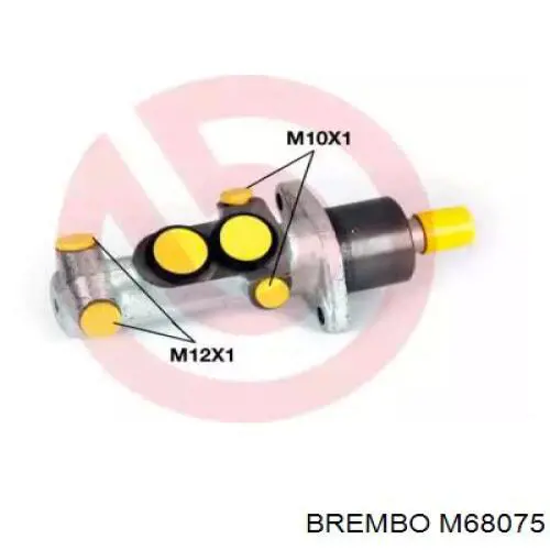 Цилиндр тормозной главный M68075 Brembo