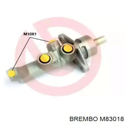 Цилиндр тормозной главный M83018 Brembo