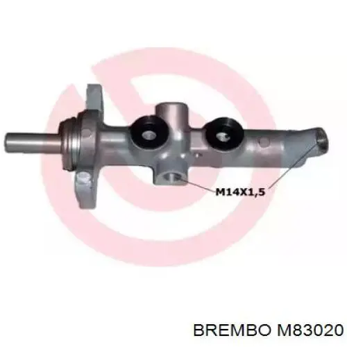 Цилиндр тормозной главный M83020 Brembo