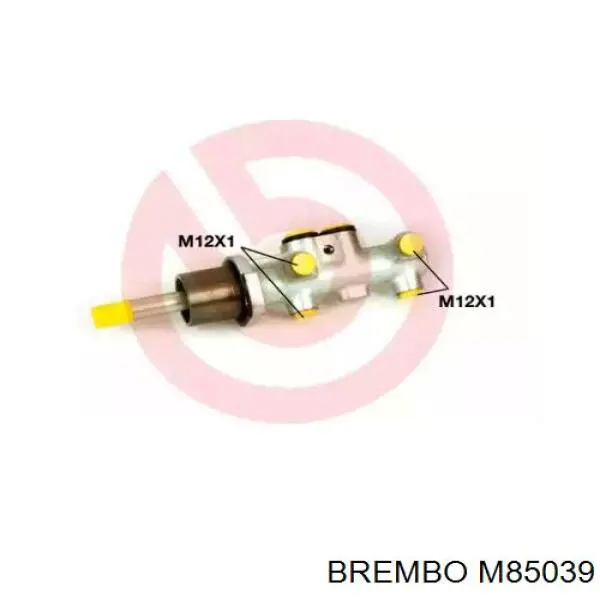 M85039 Brembo цилиндр тормозной главный