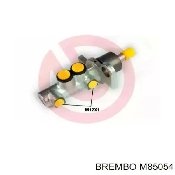 M85054 Brembo цилиндр тормозной главный