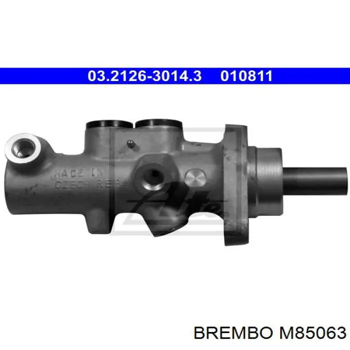 Cilindro principal de freno M85063 Brembo