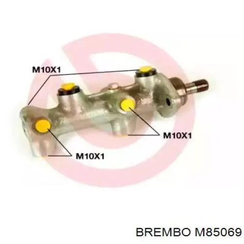 Цилиндр тормозной главный M85069 Brembo