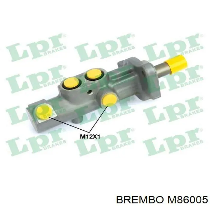 Cilindro principal de freno M86005 Brembo