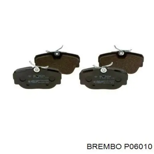 Тормозные колодки Brembo P06010