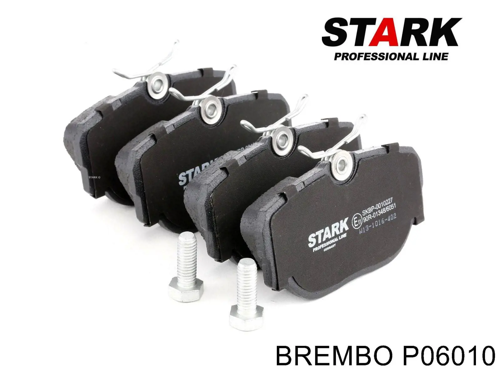Купить P06010 Brembo Колодки тормозные