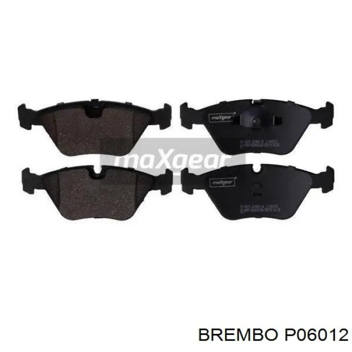 Купить P06012 Brembo Колодки тормозные