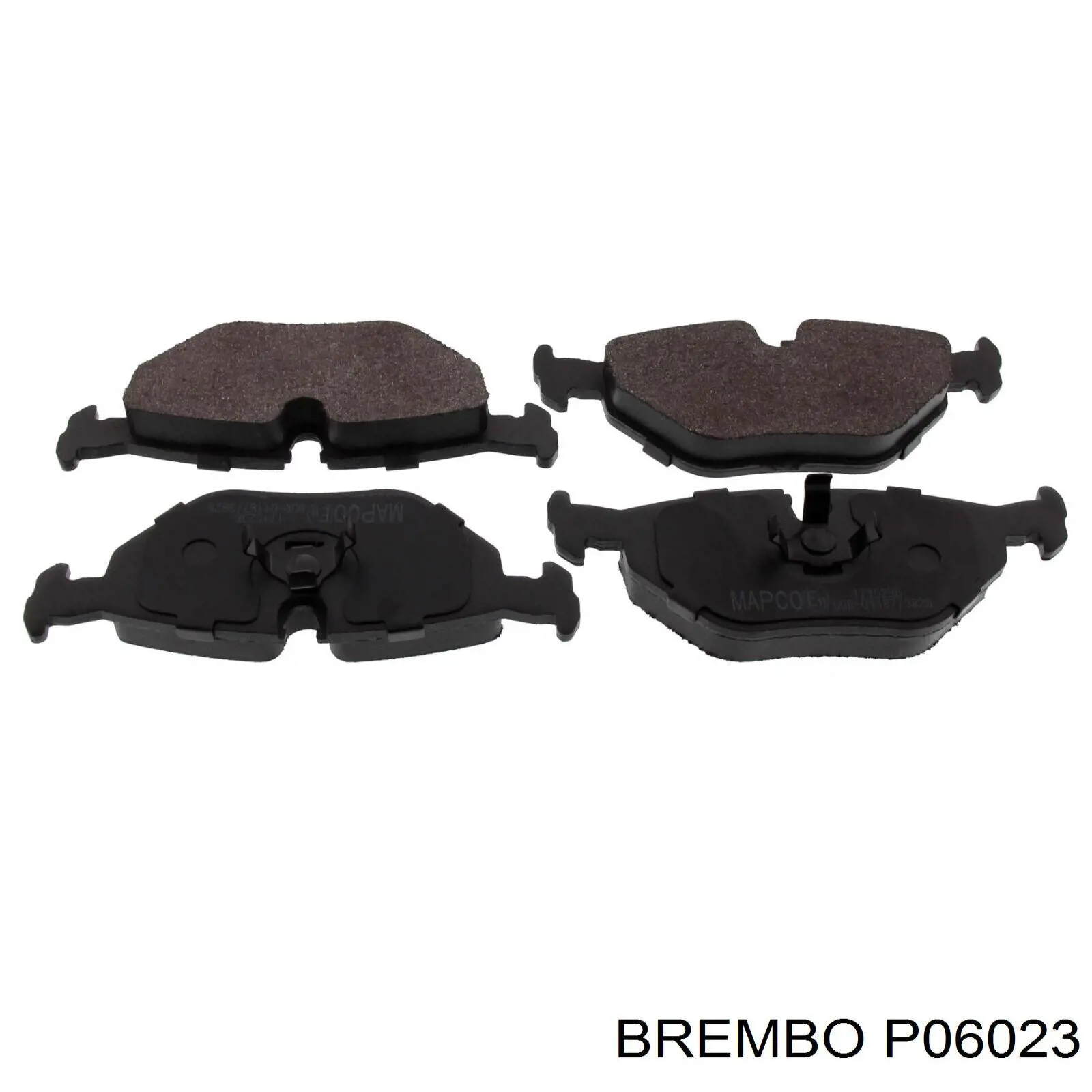 Купить P06023 Brembo Колодки тормозные задние, дисковые