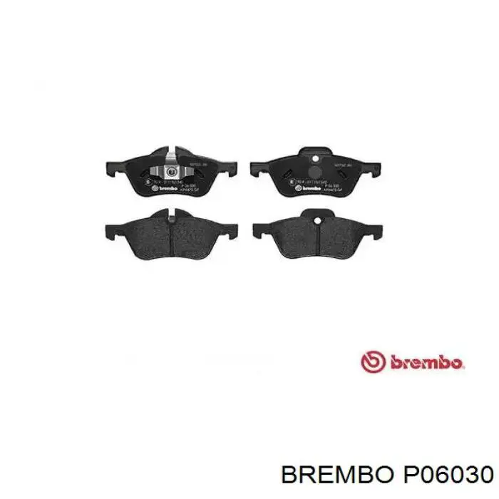 Передние тормозные колодки P06030 Brembo