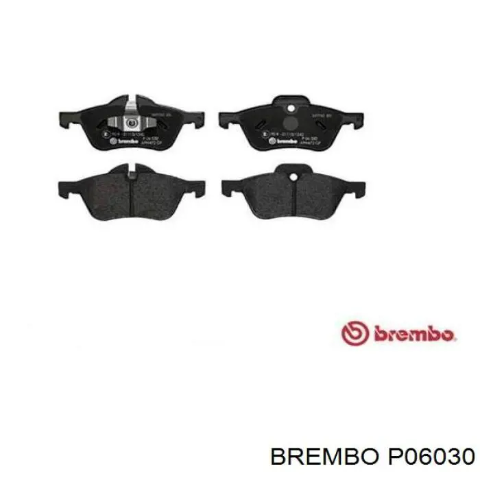 Купить P06030 Brembo Колодки тормозные