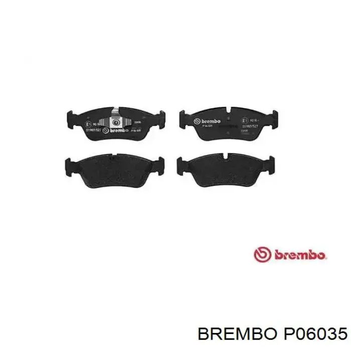 Передние тормозные колодки P06035 Brembo