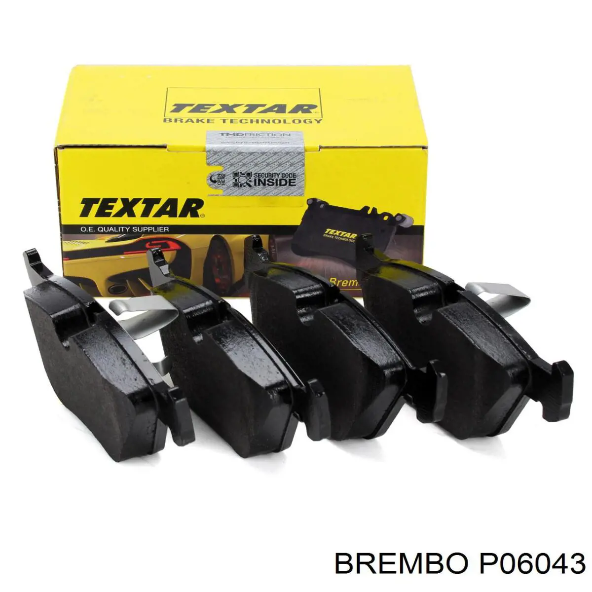 Передние тормозные колодки P06043 Brembo