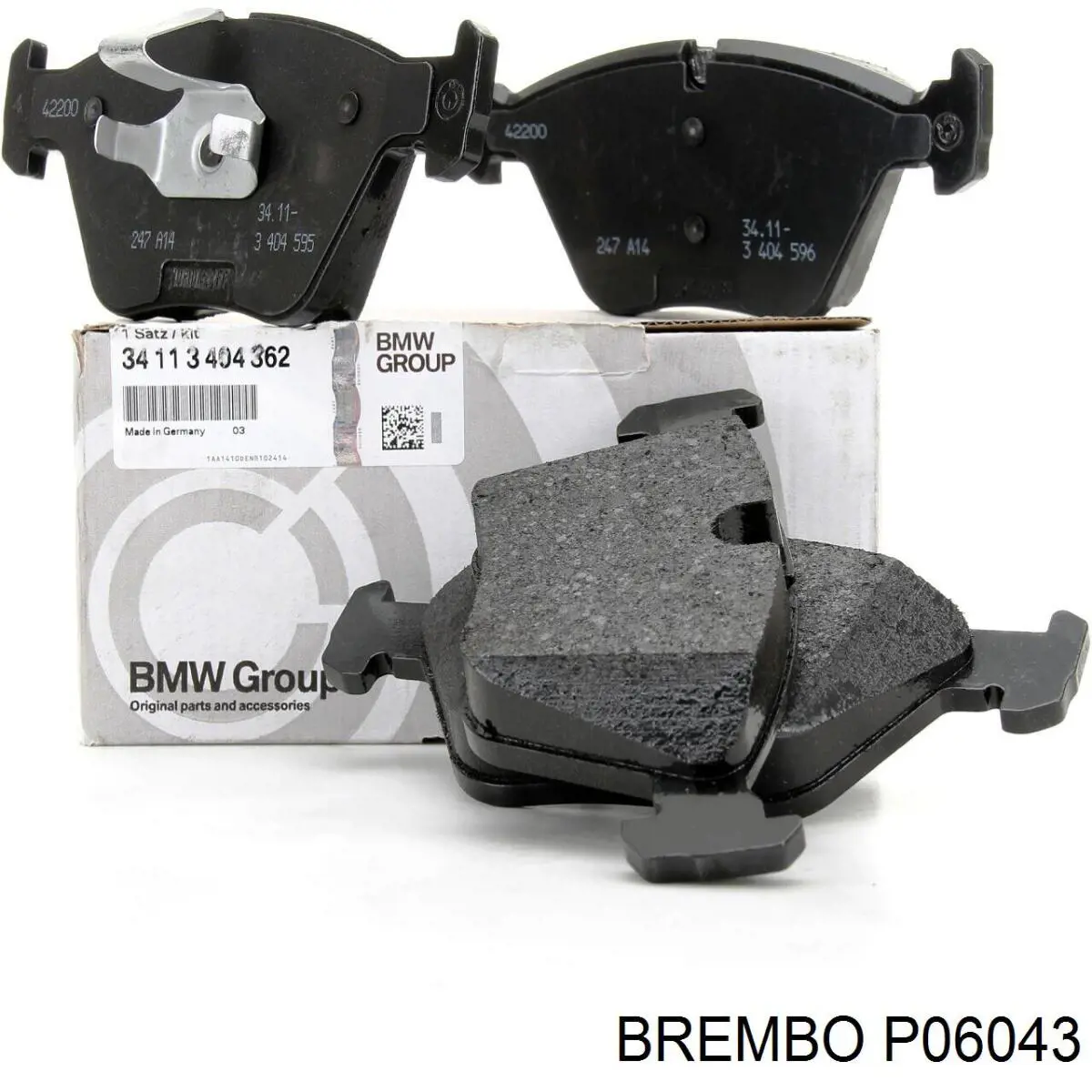 Колодки Brembo P06043 цена, от 47.37 USD