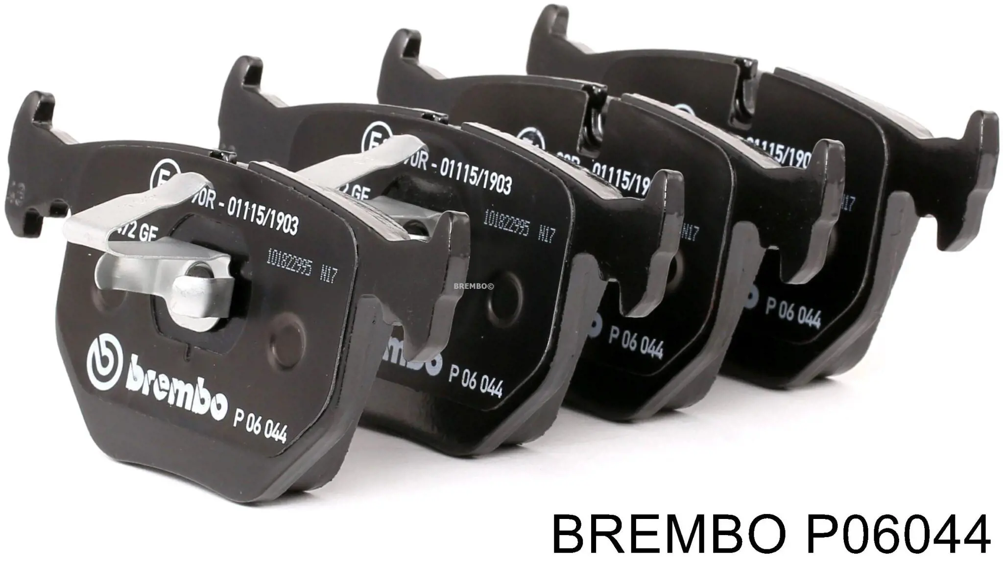 Купить P06044 Brembo Колодки тормозные задние, дисковые