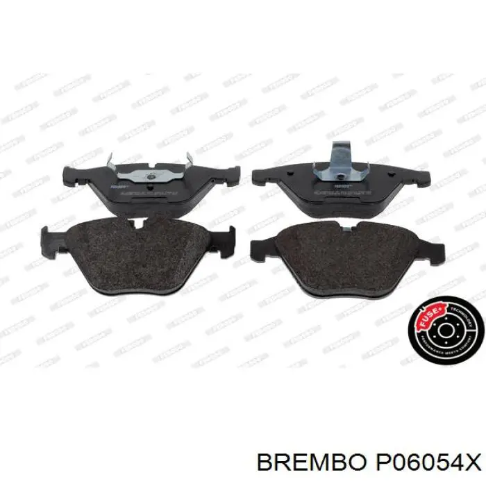 Тормозные колодки Brembo P06054X