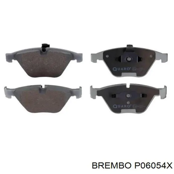 P06054X Brembo Колодки передние