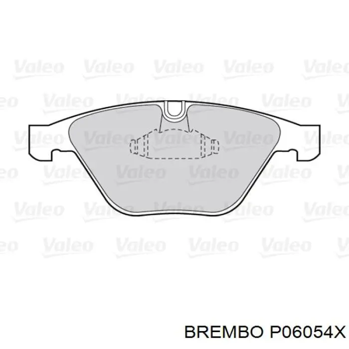 Колодки Brembo P06054X цена, от 60.87 USD
