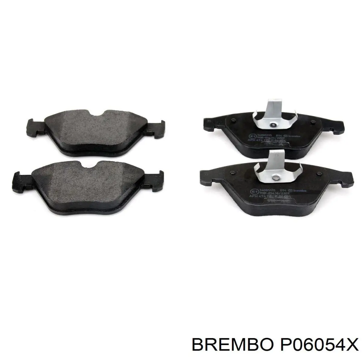 Купить P06054X Brembo Колодки тормозные