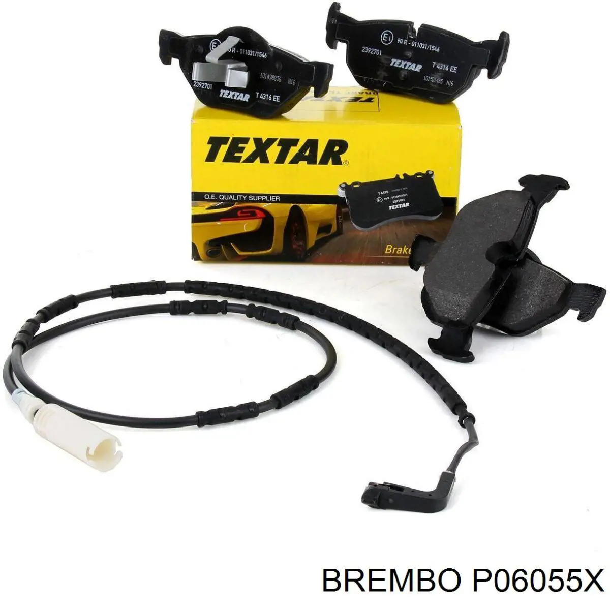 Передние тормозные колодки P06055X Brembo