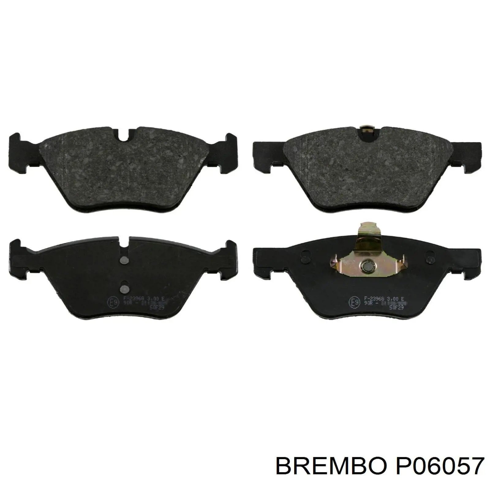 Купить P06057 Brembo Колодки тормозные