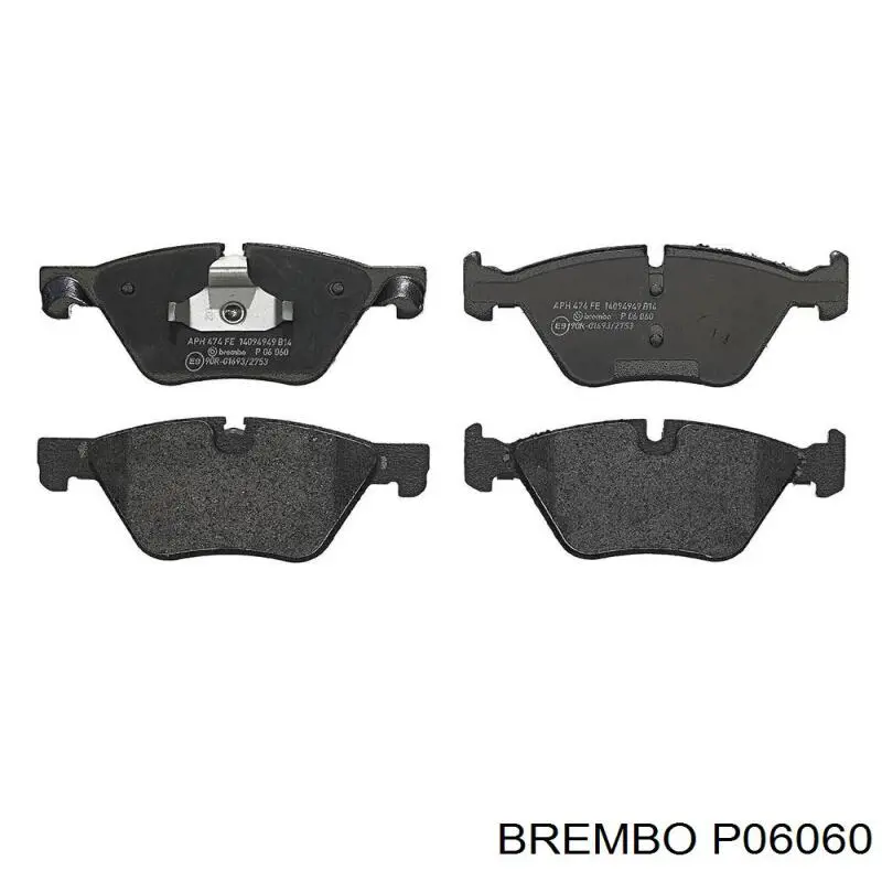 Передние тормозные колодки P06060 Brembo