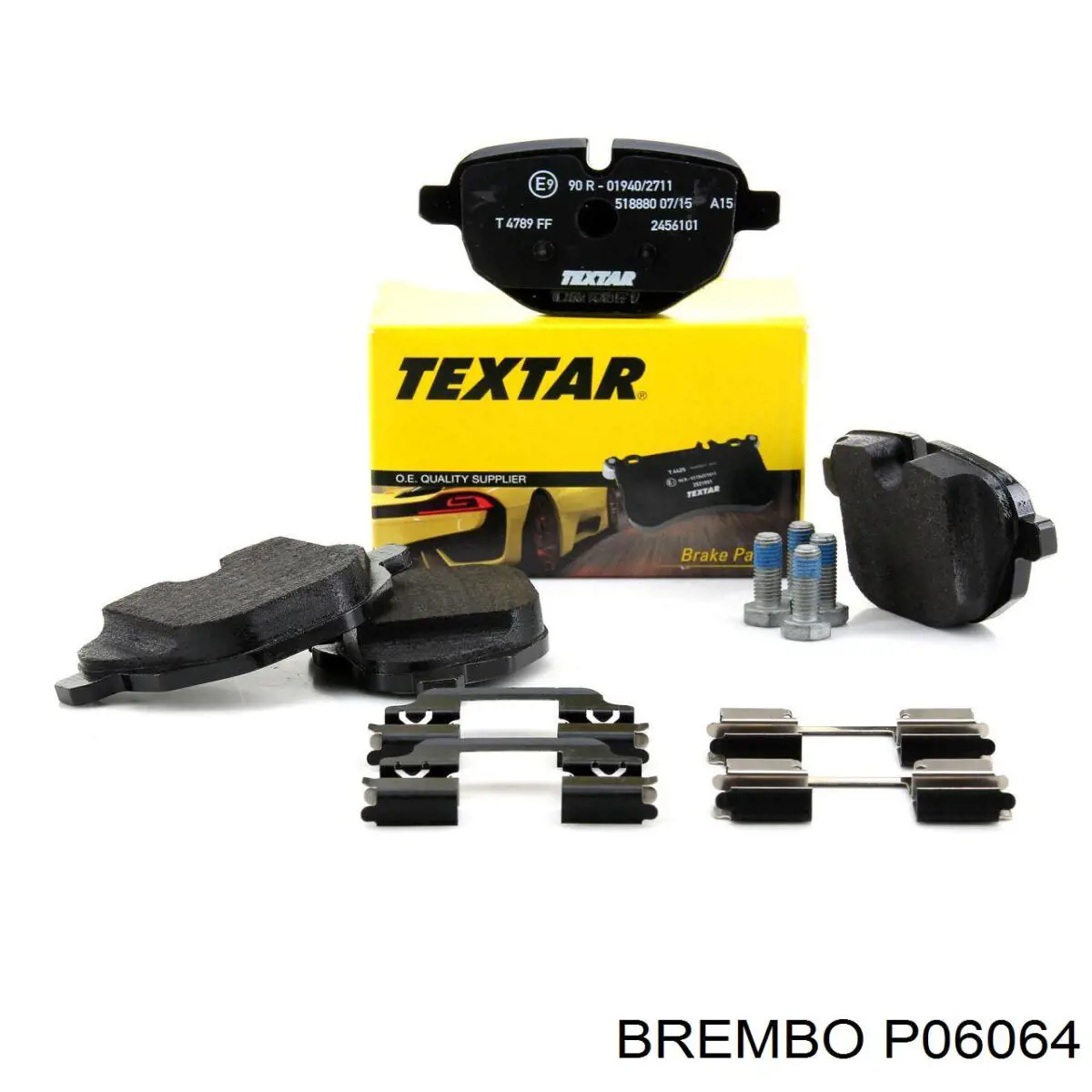Задние дисковые колодки Brembo P06064