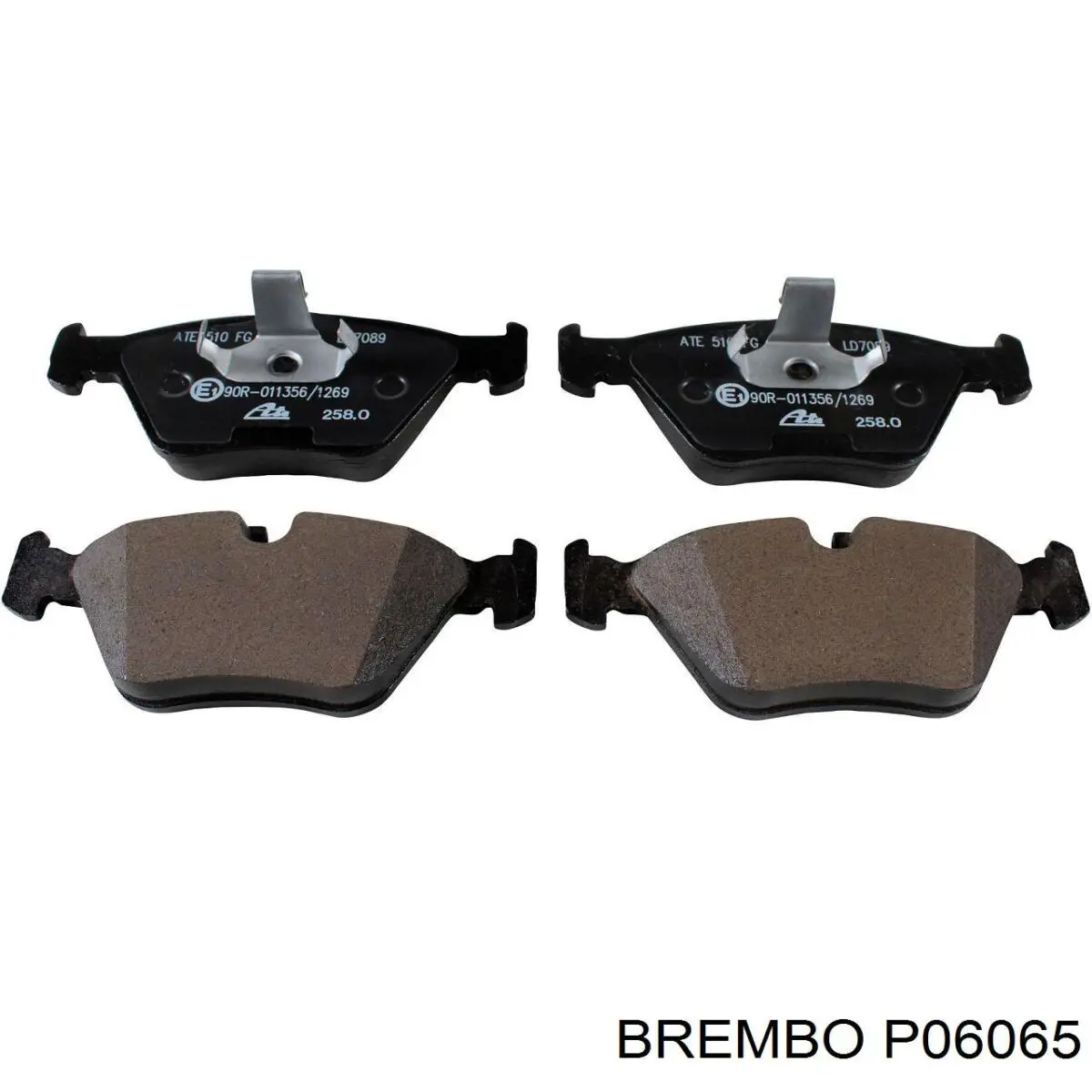 Тормозные колодки Brembo P06065