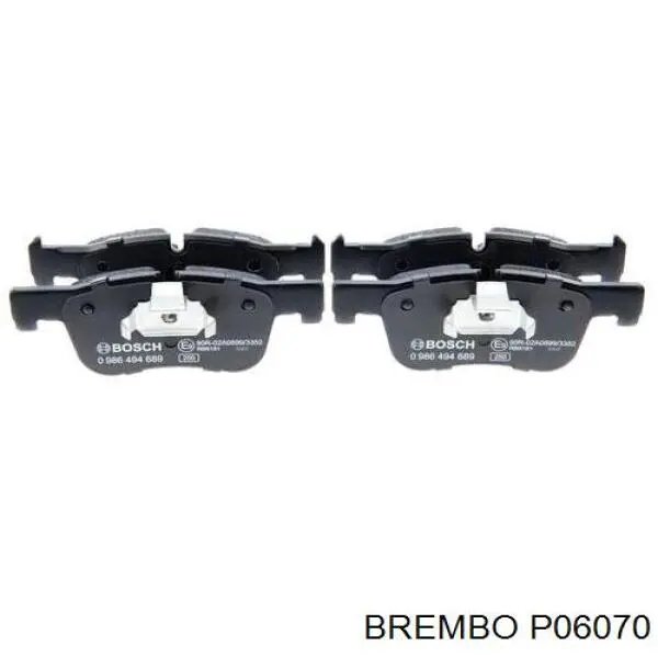 Передние тормозные колодки P06070 Brembo