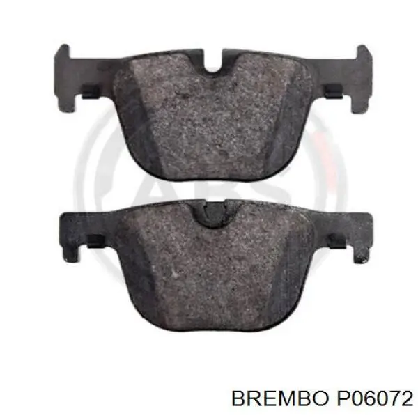 Задние тормозные колодки P06072 Brembo