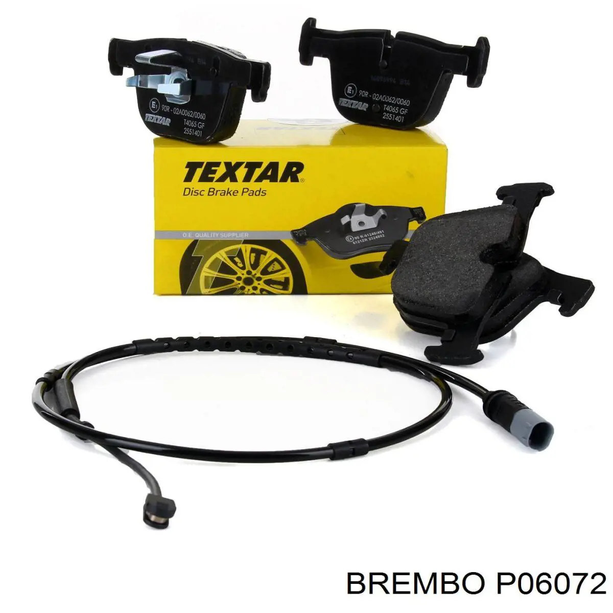 Купить P06072 Brembo Колодки тормозные задние, дисковые