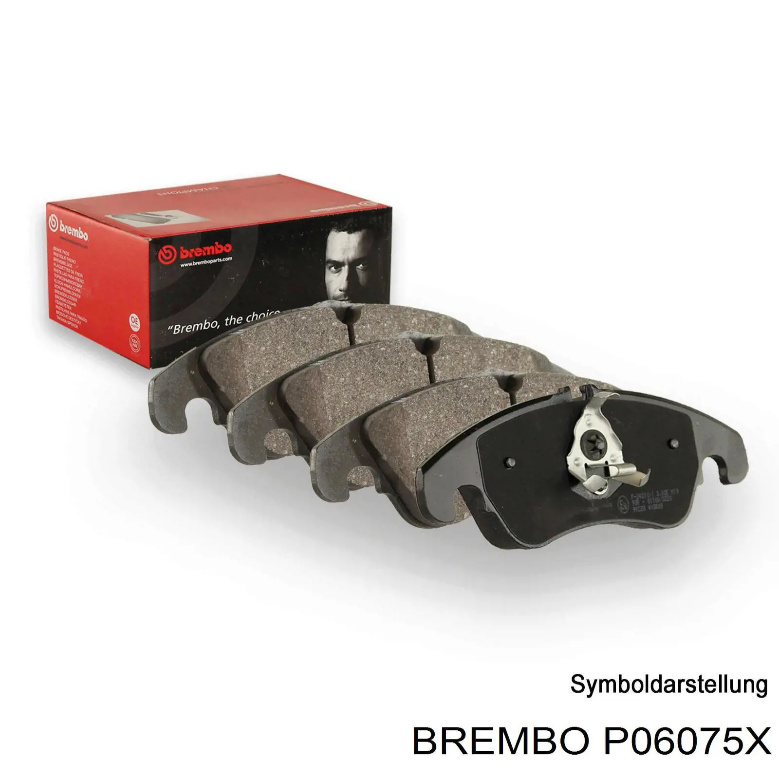 Купить P06075X Brembo Колодки тормозные