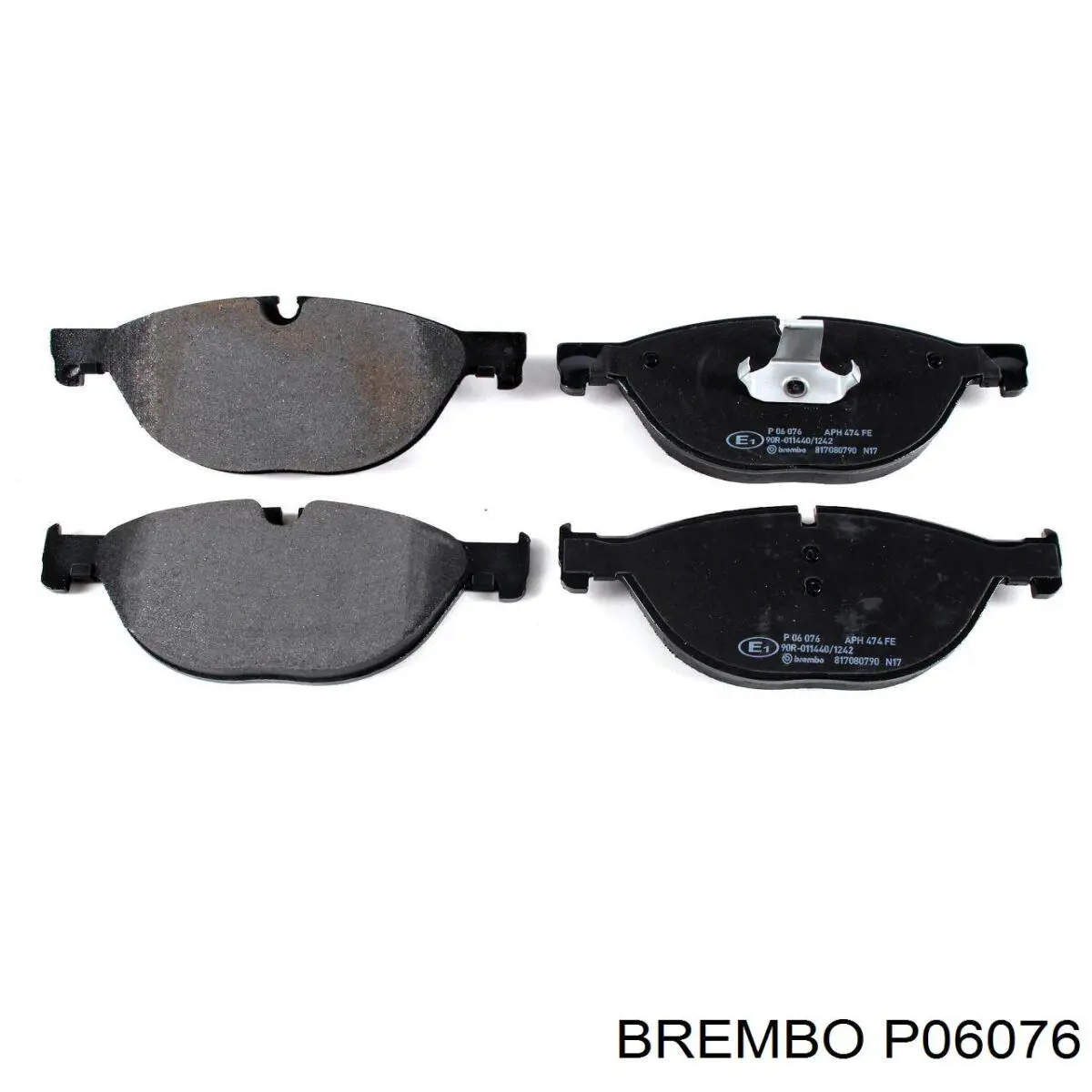Тормозные колодки Brembo P06076
