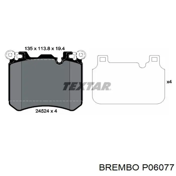 P06077 Brembo