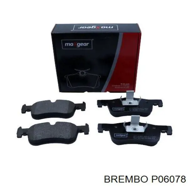 Купить P06078 Brembo Колодки тормозные