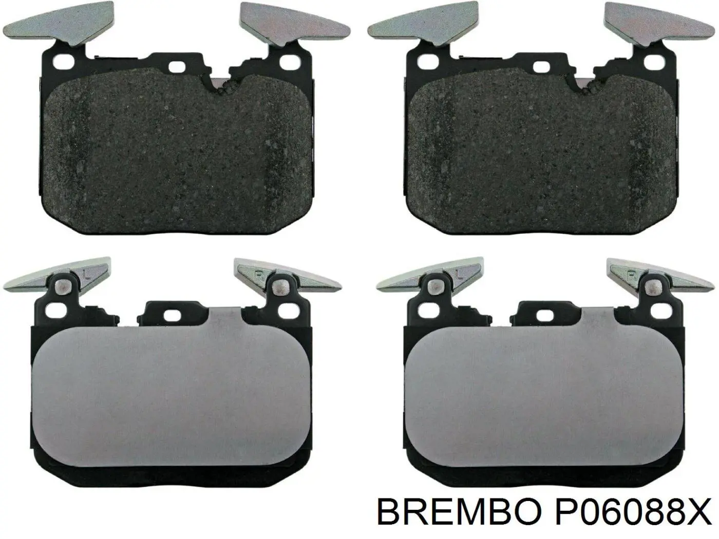 Pastillas de freno delanteras P06088X Brembo