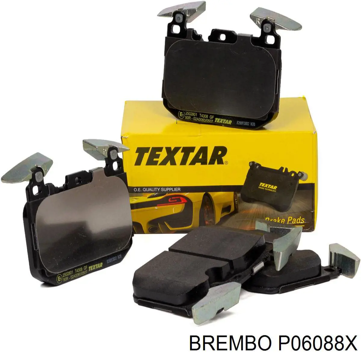 Купить P06088X Brembo Колодки тормозные
