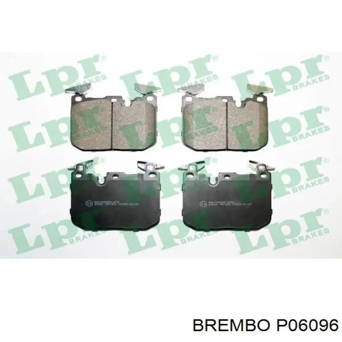 Тормозные колодки Brembo P06096
