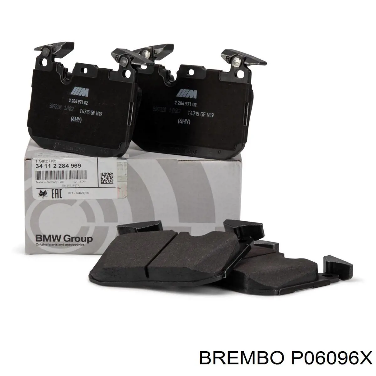 Купить P06096X Brembo Колодки тормозные