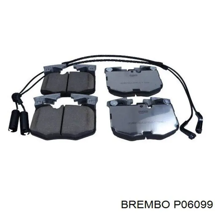 Купить P06099 Brembo Колодки тормозные